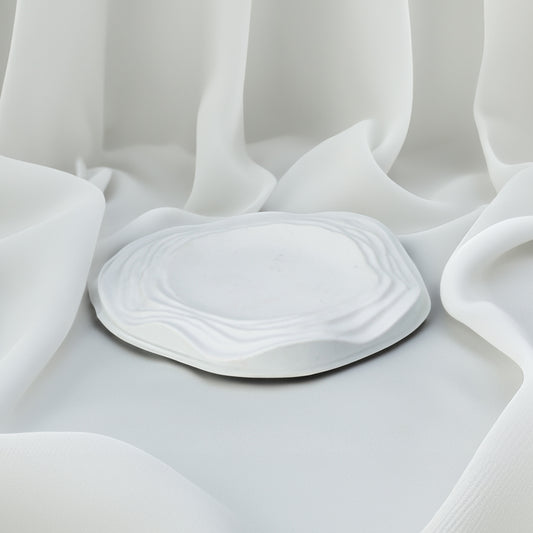 plateau jesmonite blanc - May26
