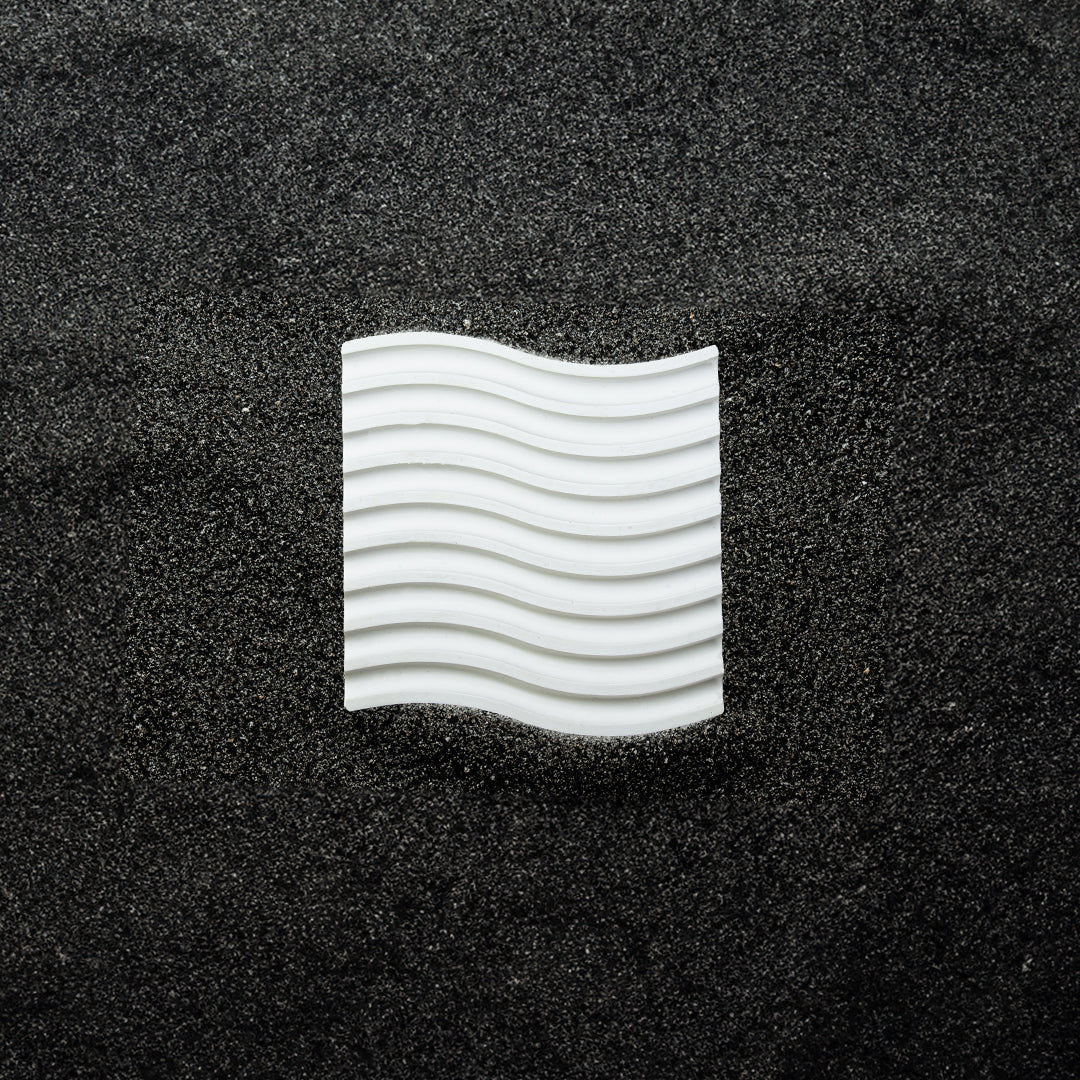plateau vague jesmonite blanc - May26